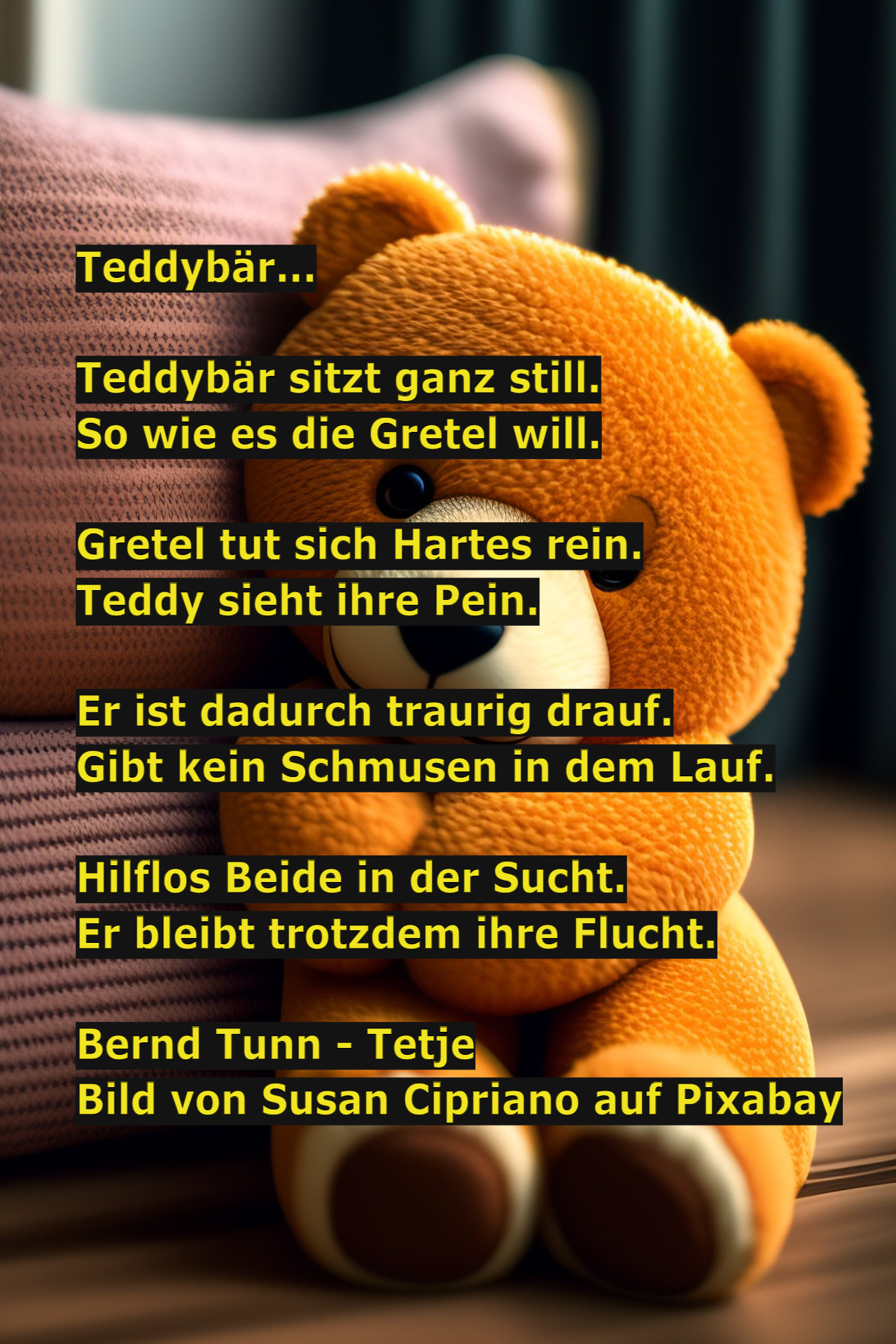 Teddybär...